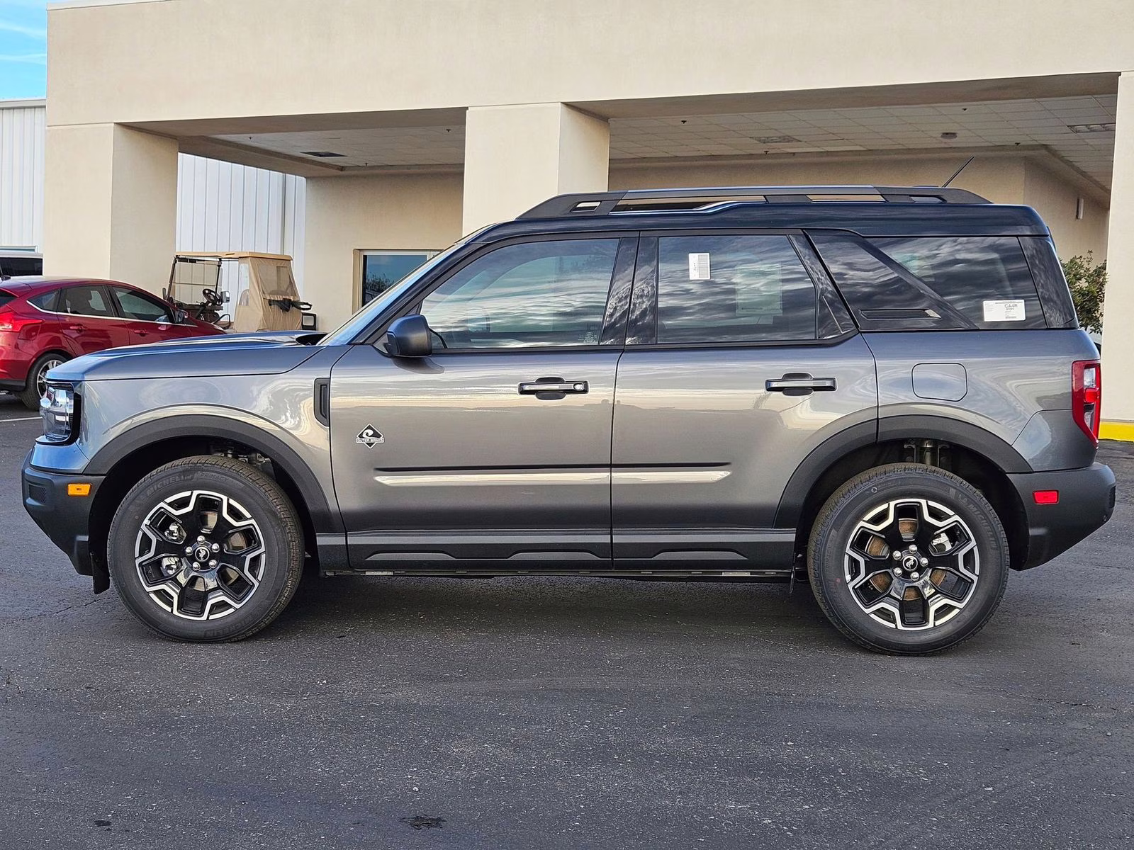 2025 Gray Metallic Ford Bronco Sport Outer Banks 4X4 SUV
