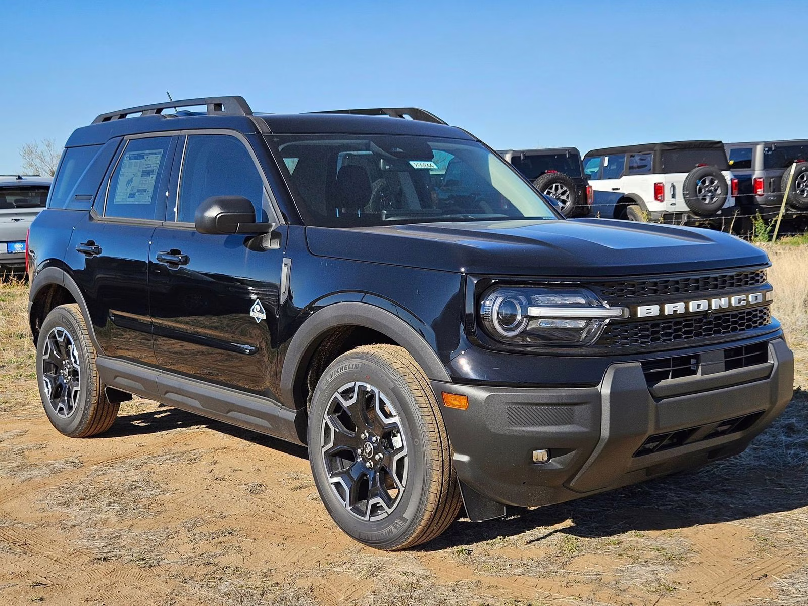 2025 Shadow Black Ford Bronco Sport Outer Banks 4X4 SUV