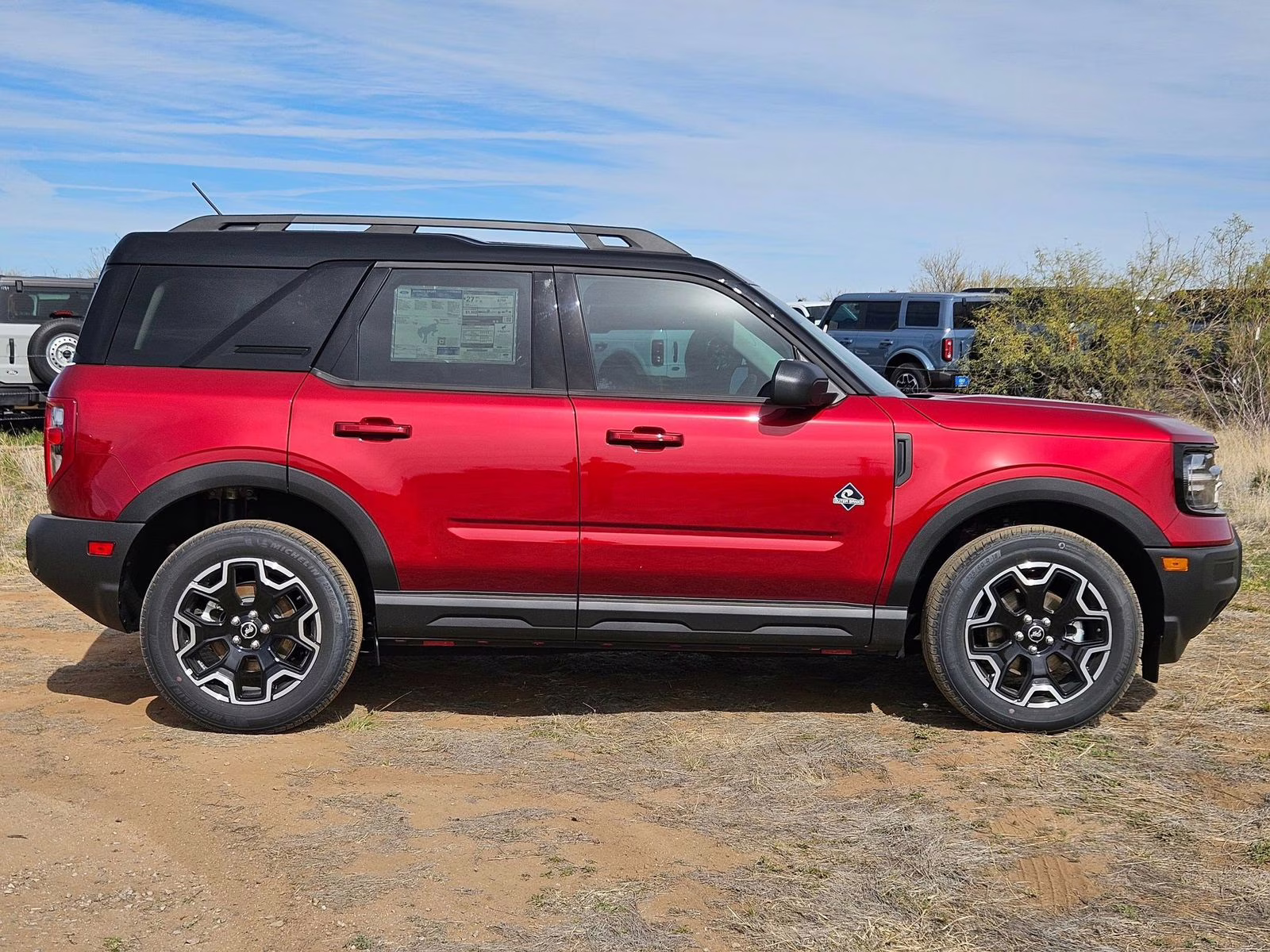2025 Ruby Red Metallic Ford Bronco Sport Outer Banks 4X4 SUV