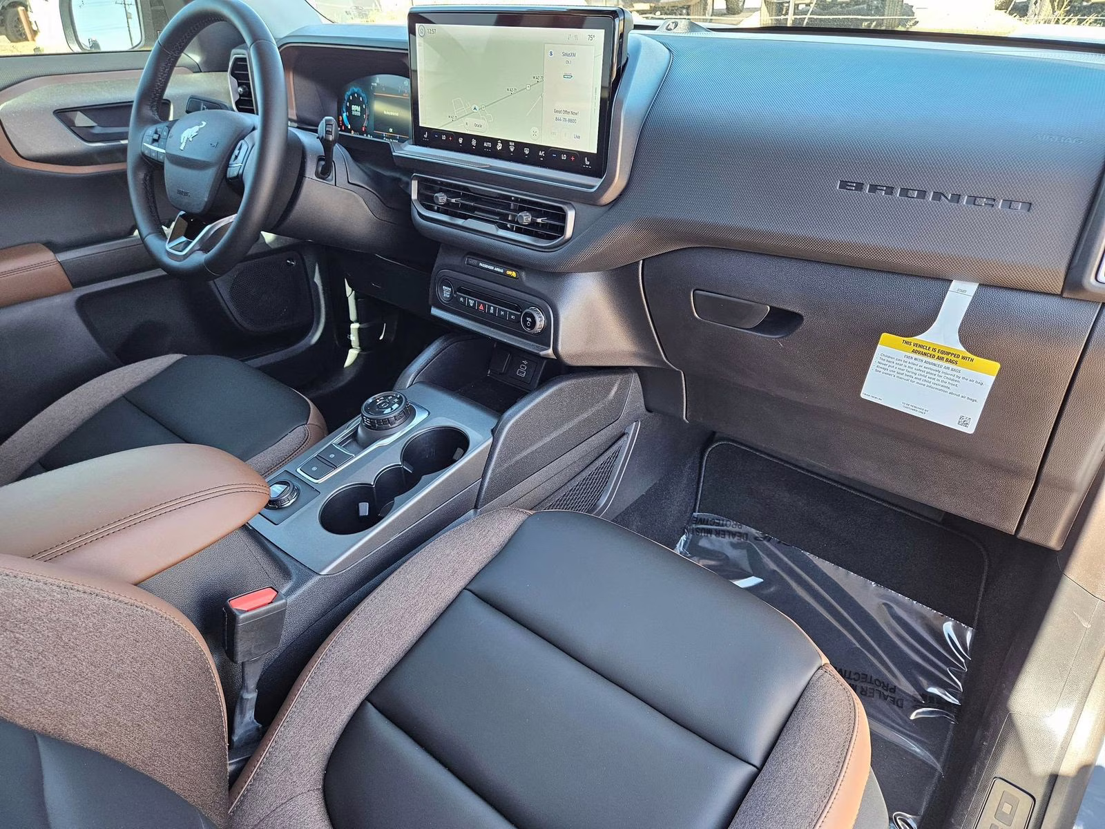 2025 Azure Gray Metallic Ford Bronco Sport Outer Banks 4X4 SUV