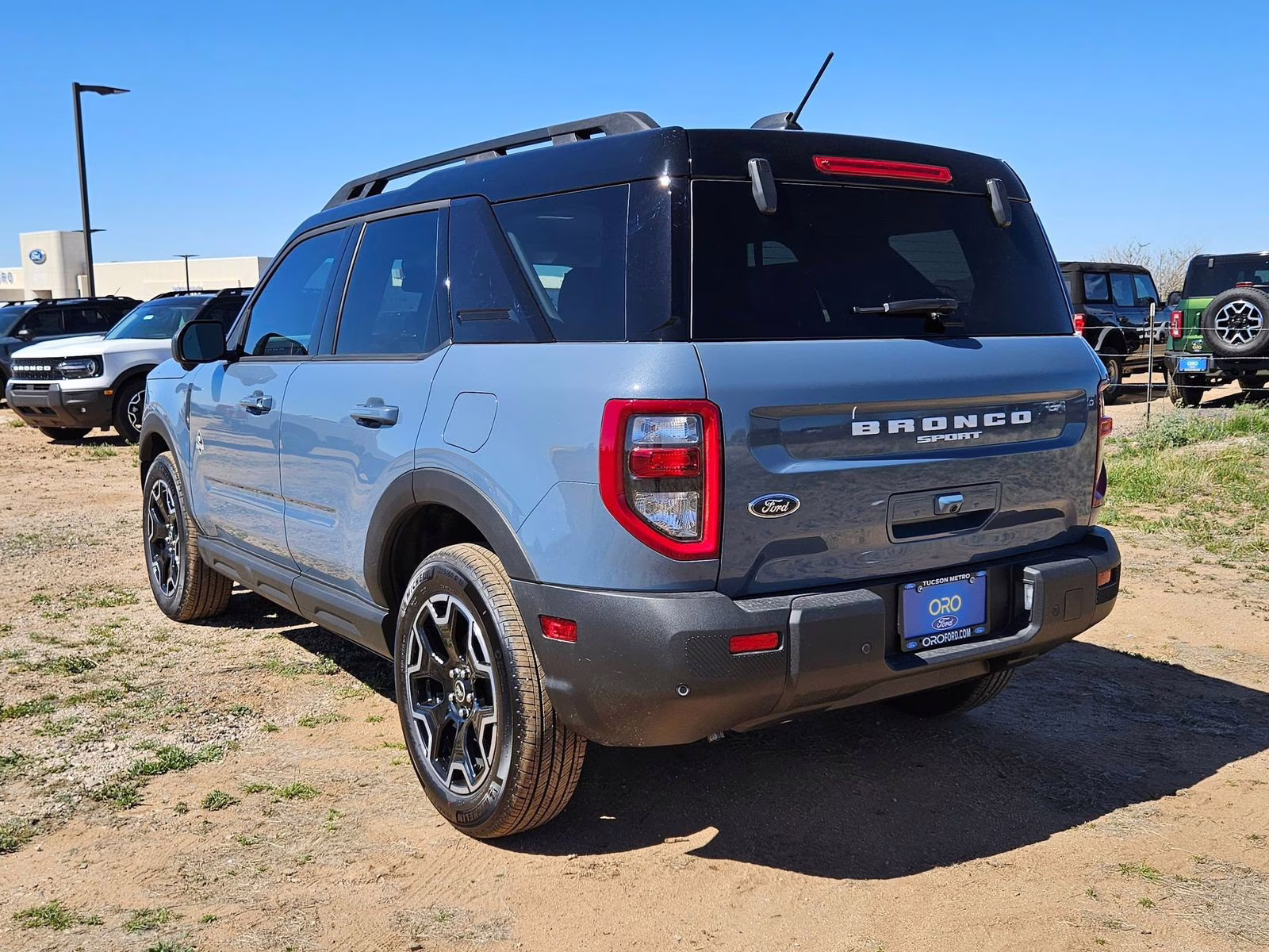 2025 Azure Gray Metallic Ford Bronco Sport Outer Banks 4X4 SUV
