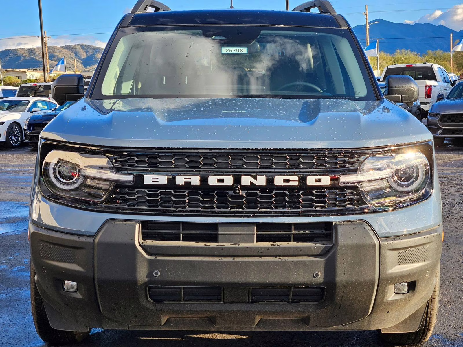2025 Azure Gray Metallic Ford Bronco Sport Outer Banks 4X4 SUV
