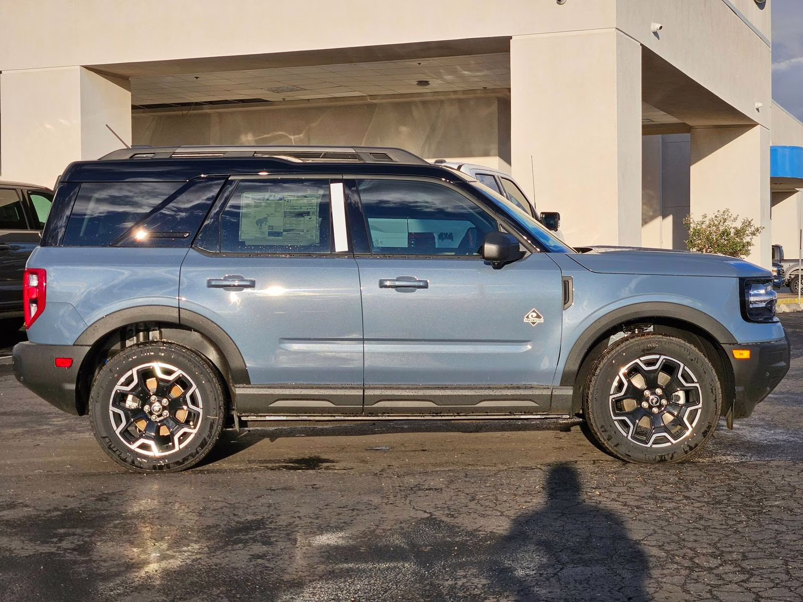 2025 Azure Gray Metallic Ford Bronco Sport Outer Banks 4X4 SUV