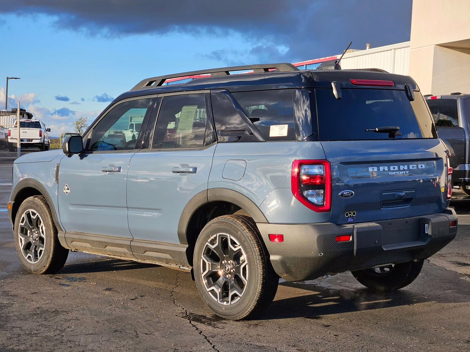 2025 Azure Gray Metallic Ford Bronco Sport Outer Banks 4X4 SUV