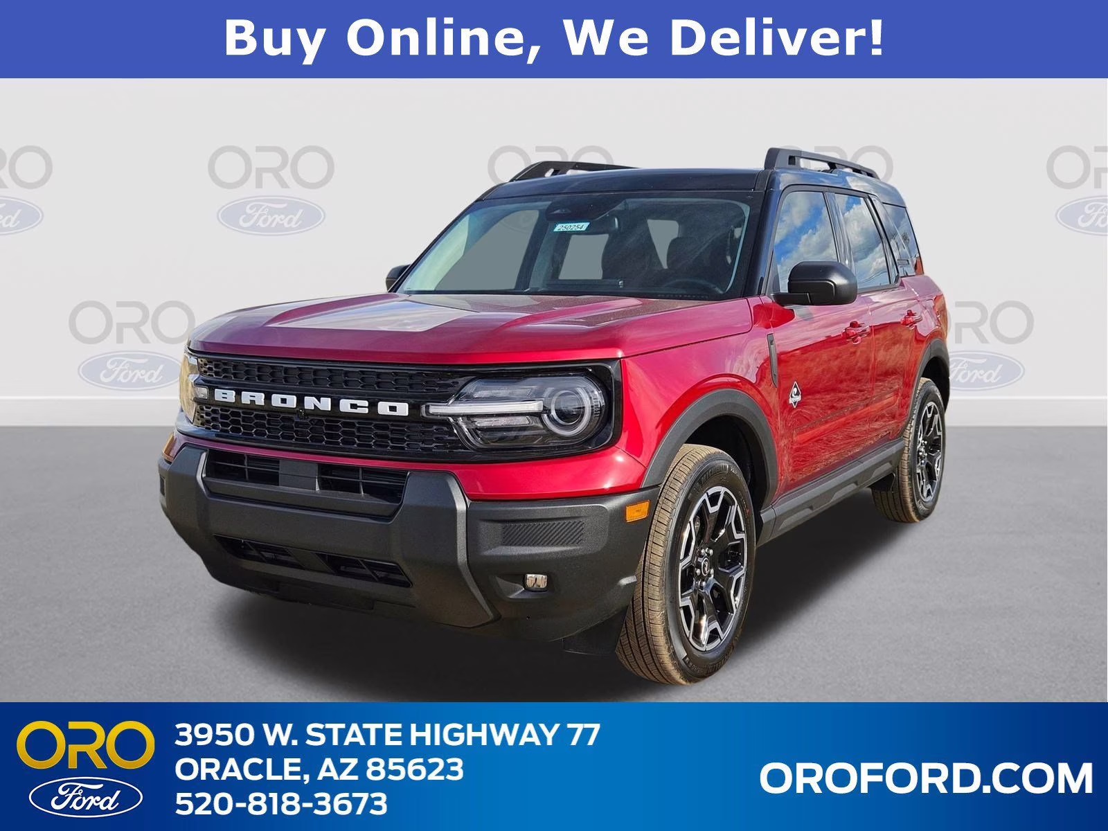 2025 Ruby Red Metallic Ford Bronco Sport Outer Banks 4X4 SUV
