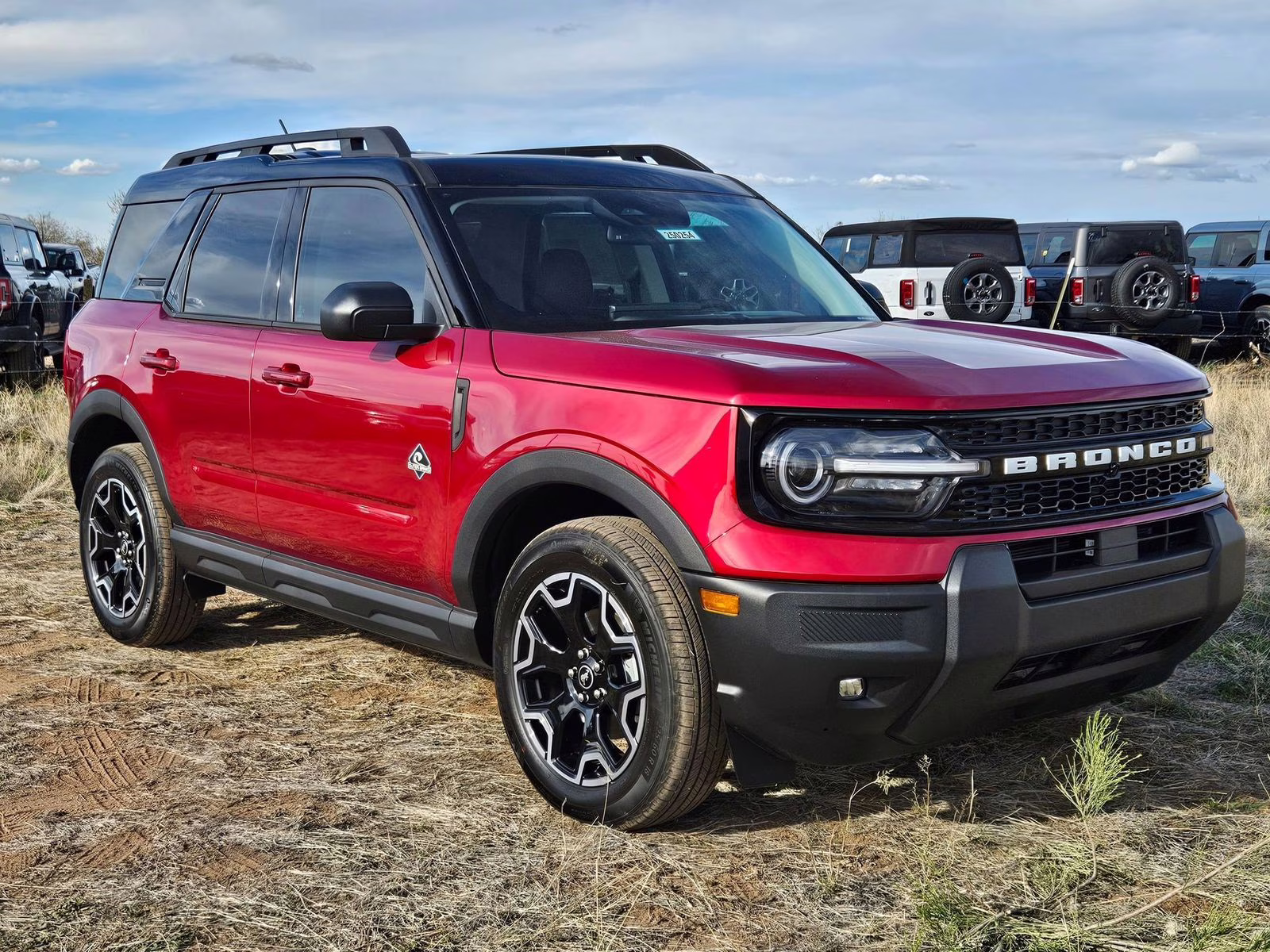2025 Ruby Red Metallic Ford Bronco Sport Outer Banks 4X4 SUV