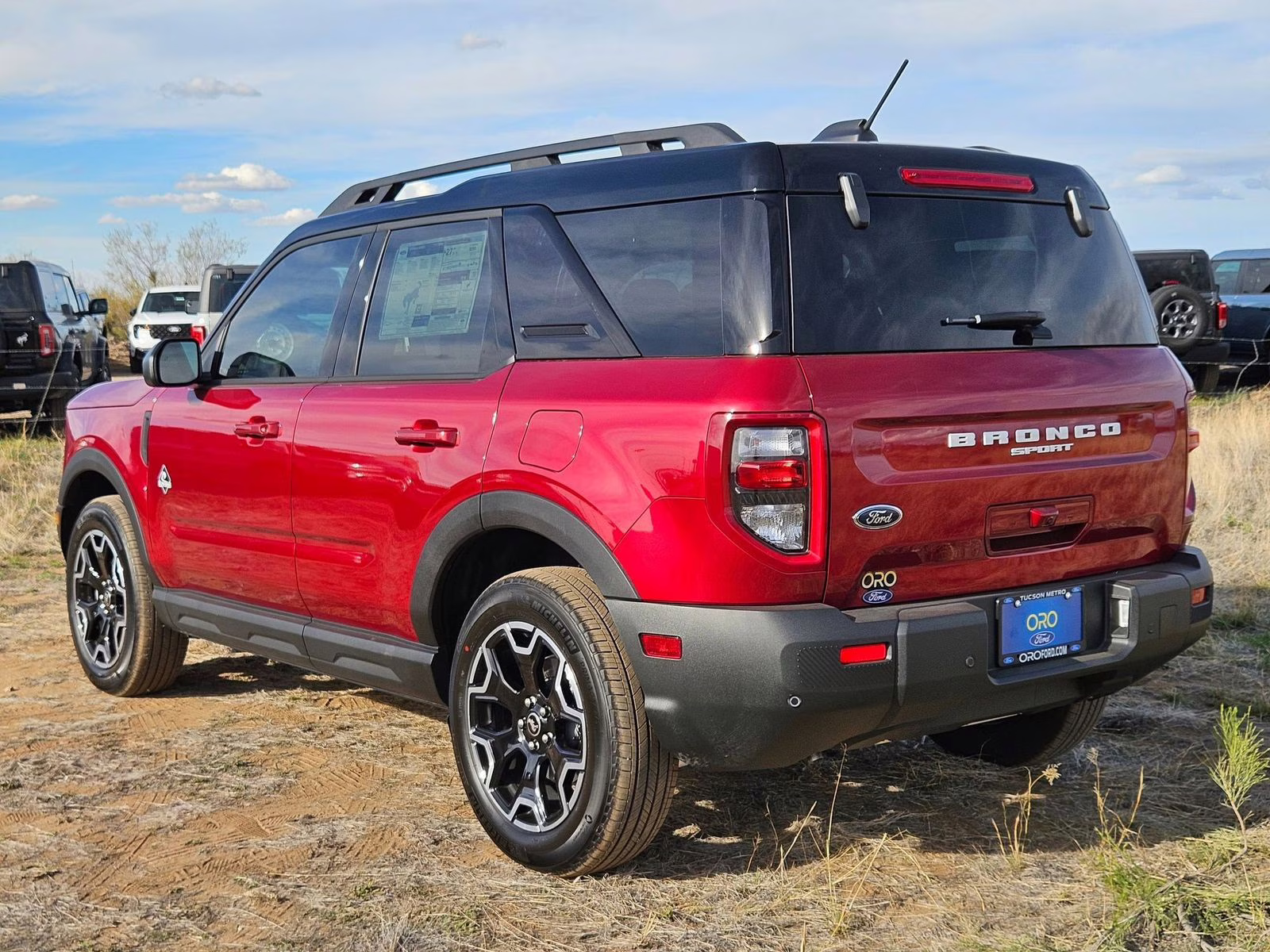 2025 Ruby Red Metallic Ford Bronco Sport Outer Banks 4X4 SUV