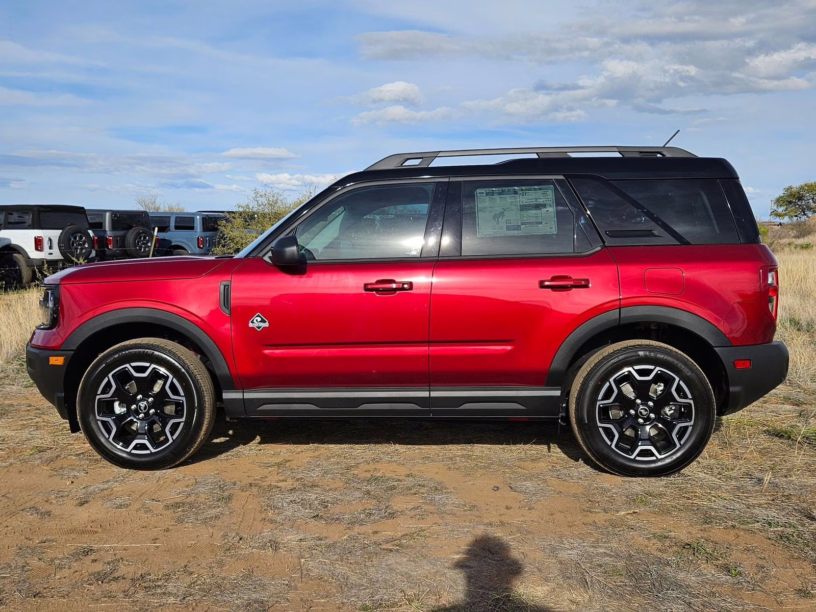 2025 Ruby Red Metallic Ford Bronco Sport Outer Banks 4X4 SUV