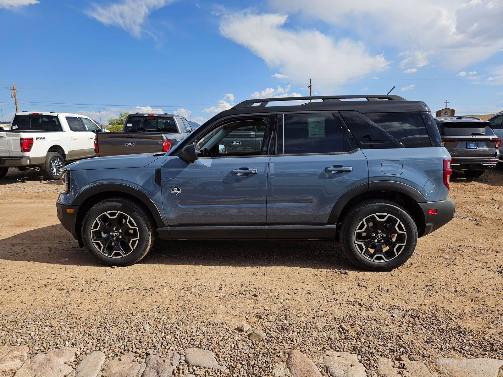 2025 Azure Gray Metallic Ford Bronco Sport Outer Banks 4X4 SUV