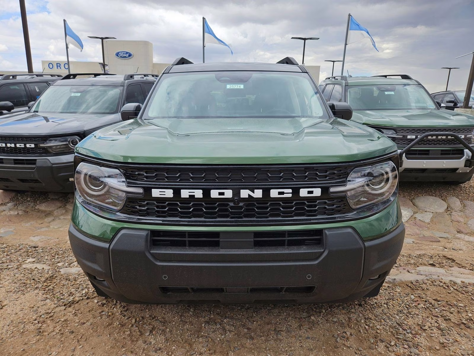 2025 Green Metallic Ford Bronco Sport Outer Banks 4X4 SUV