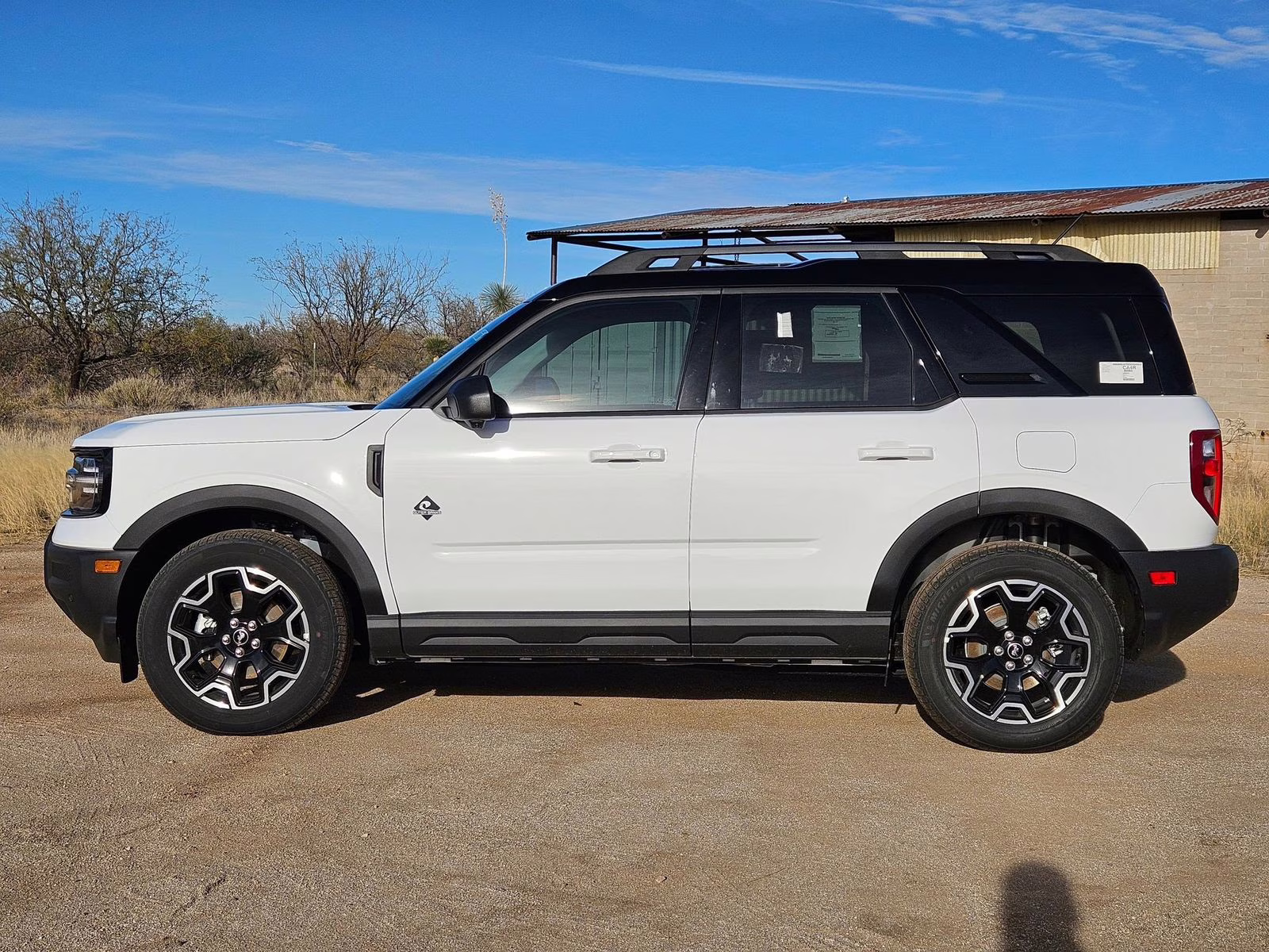 2025 Oxford White Ford Bronco Sport Outer Banks 4X4 SUV