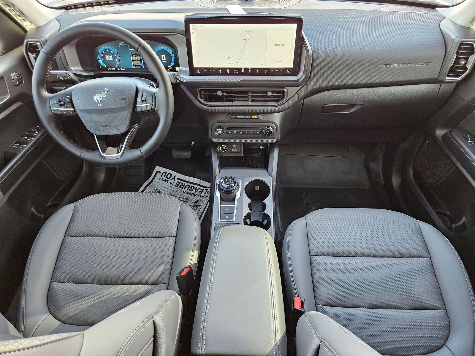 2025 Shadow Black Ford Bronco Sport Badlands 4X4 SUV