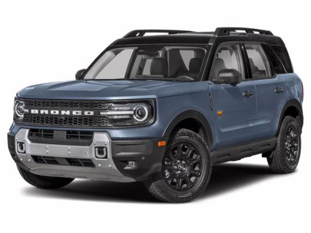 2025 Azure Gray Metallic Ford Bronco Sport Badlands 4X4 SUV