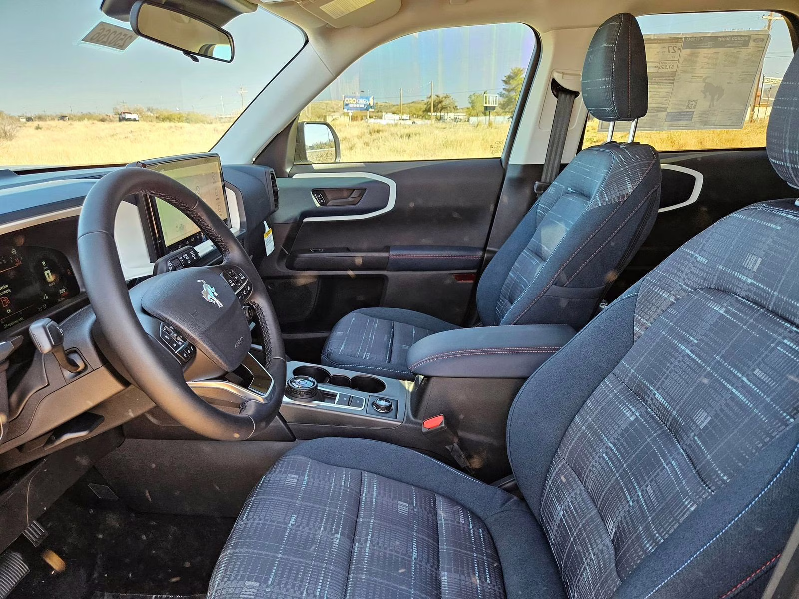 2025 Azure Gray Metallic Ford Bronco Sport Heritage 4X4 SUV
