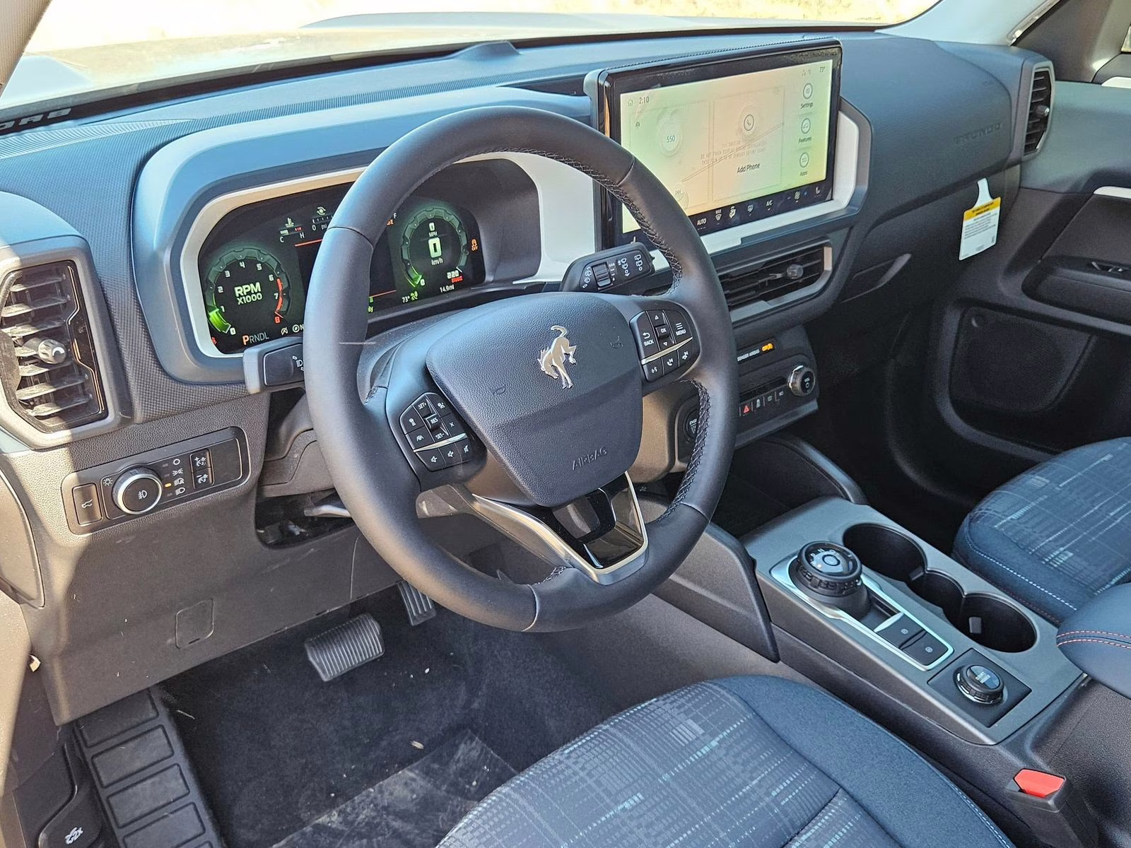 2025 Azure Gray Metallic Ford Bronco Sport Heritage 4X4 SUV