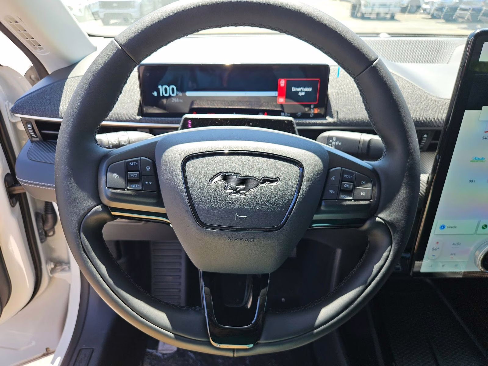 2025 White Metallic Ford Mustang Mach-E Premium RWD SUV