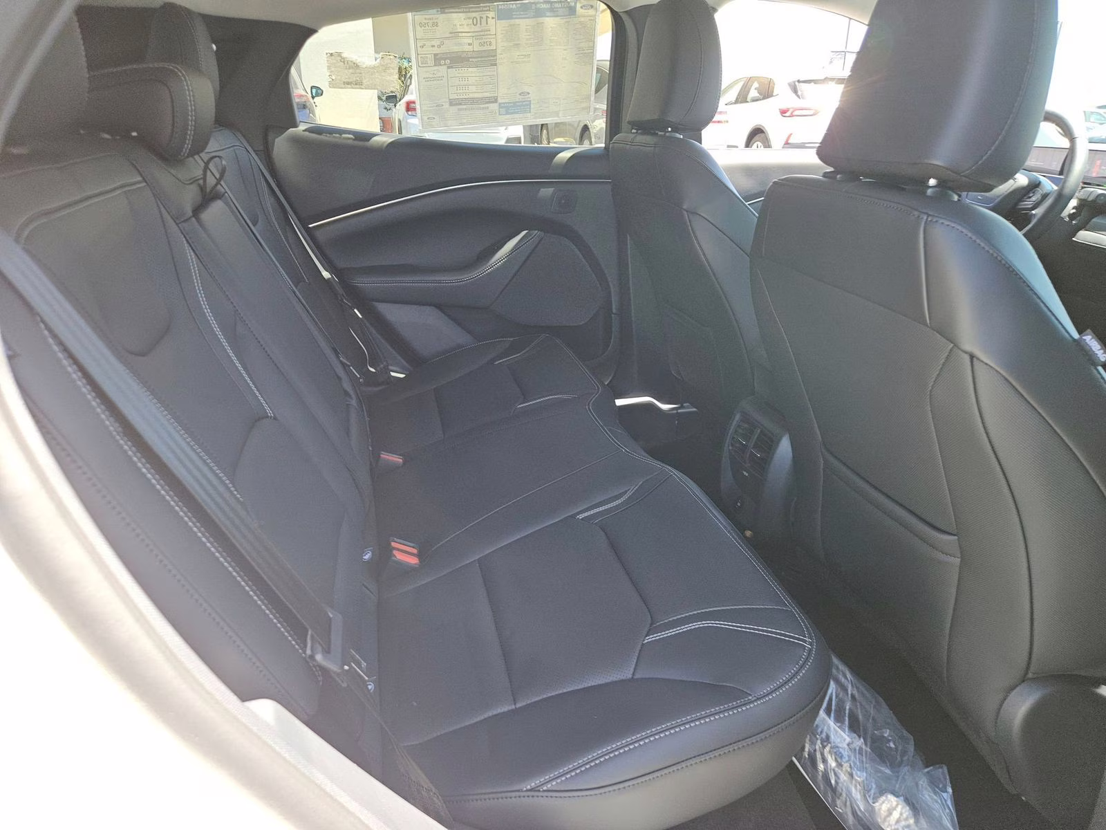 2025 White Metallic Ford Mustang Mach-E Premium RWD SUV