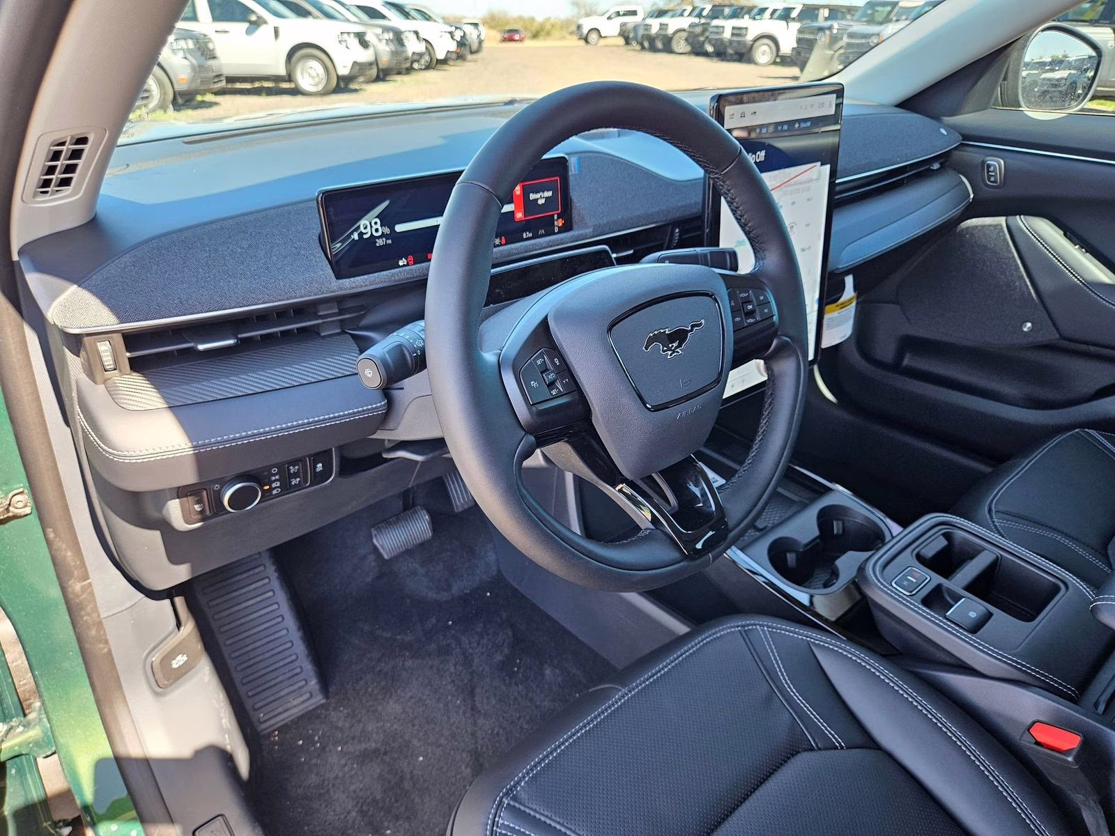 2025 Green Metallic Ford Mustang Mach-E Premium RWD SUV