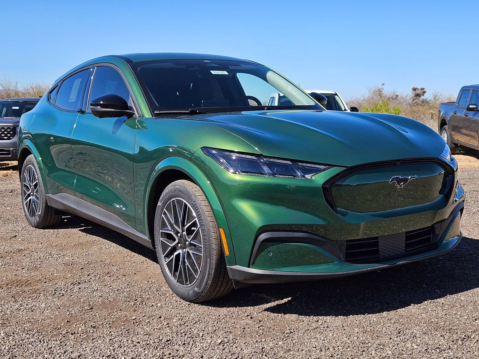 2025 Green Metallic Ford Mustang Mach-E Premium RWD SUV