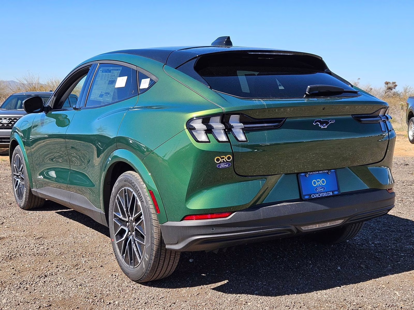 2025 Green Metallic Ford Mustang Mach-E Premium RWD SUV
