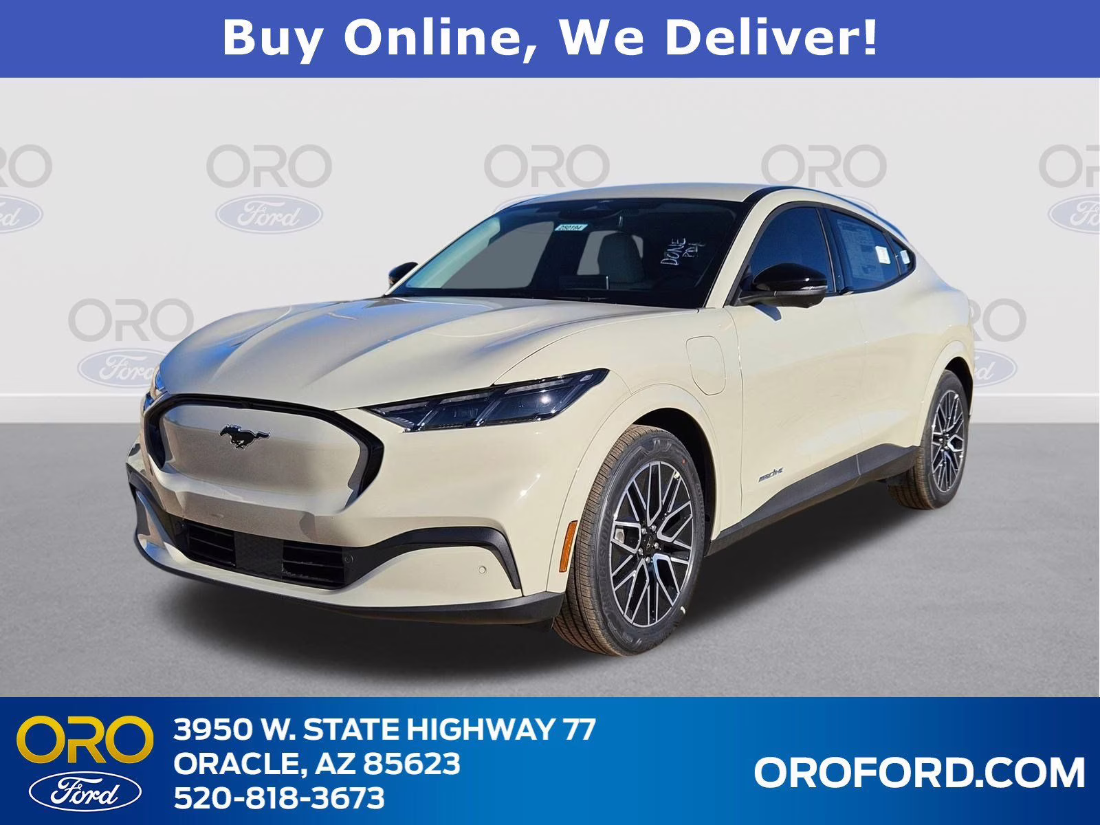 2025 Desert Sand Ford Mustang Mach-E Premium RWD SUV