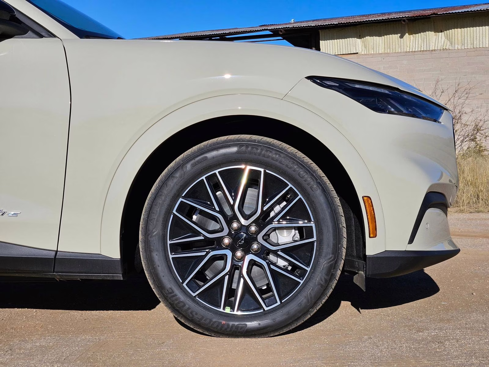 2025 Desert Sand Ford Mustang Mach-E Premium RWD SUV