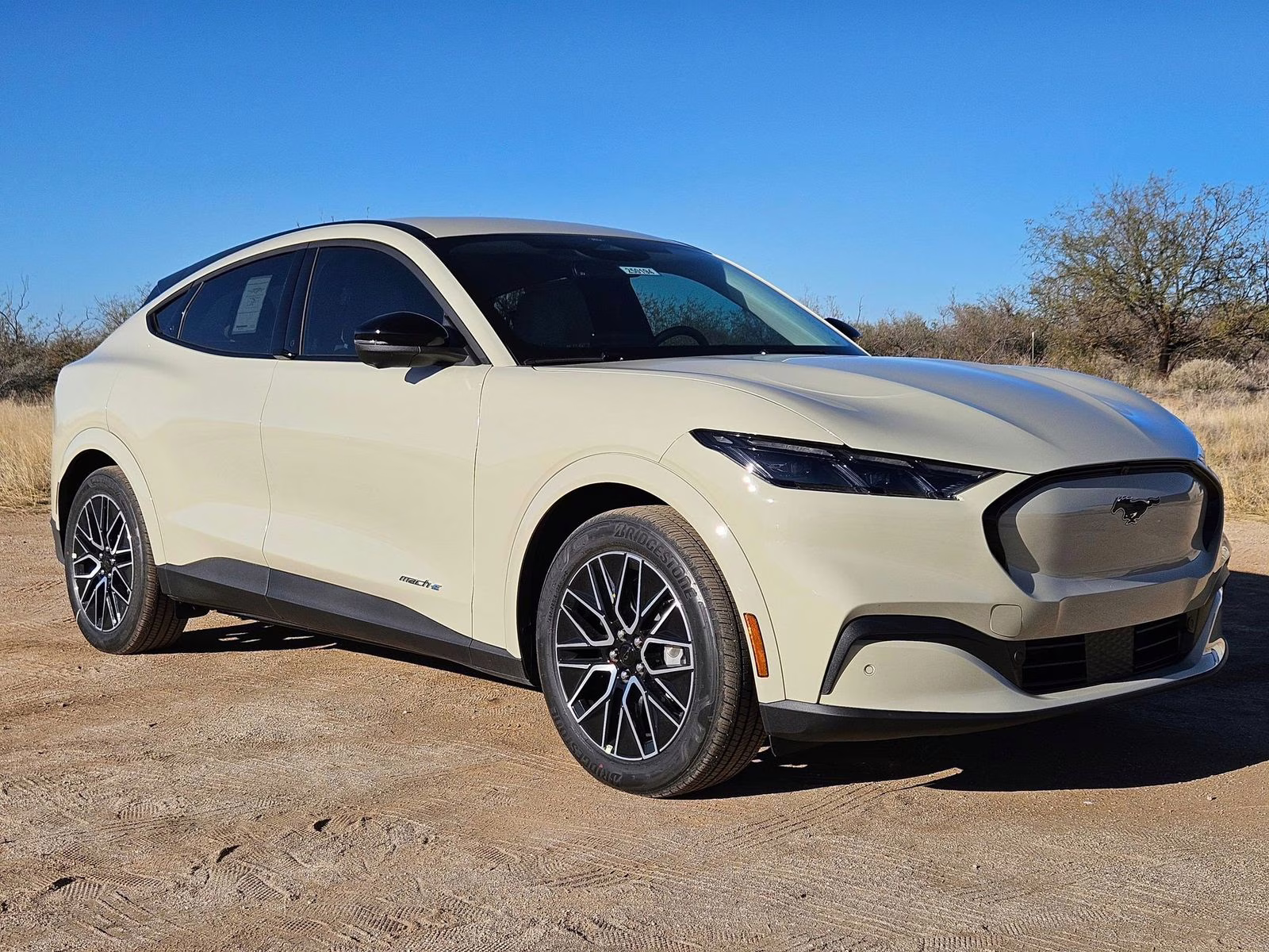 2025 Desert Sand Ford Mustang Mach-E Premium RWD SUV