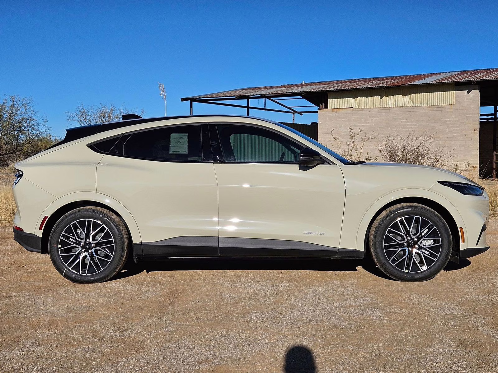2025 Desert Sand Ford Mustang Mach-E Premium RWD SUV