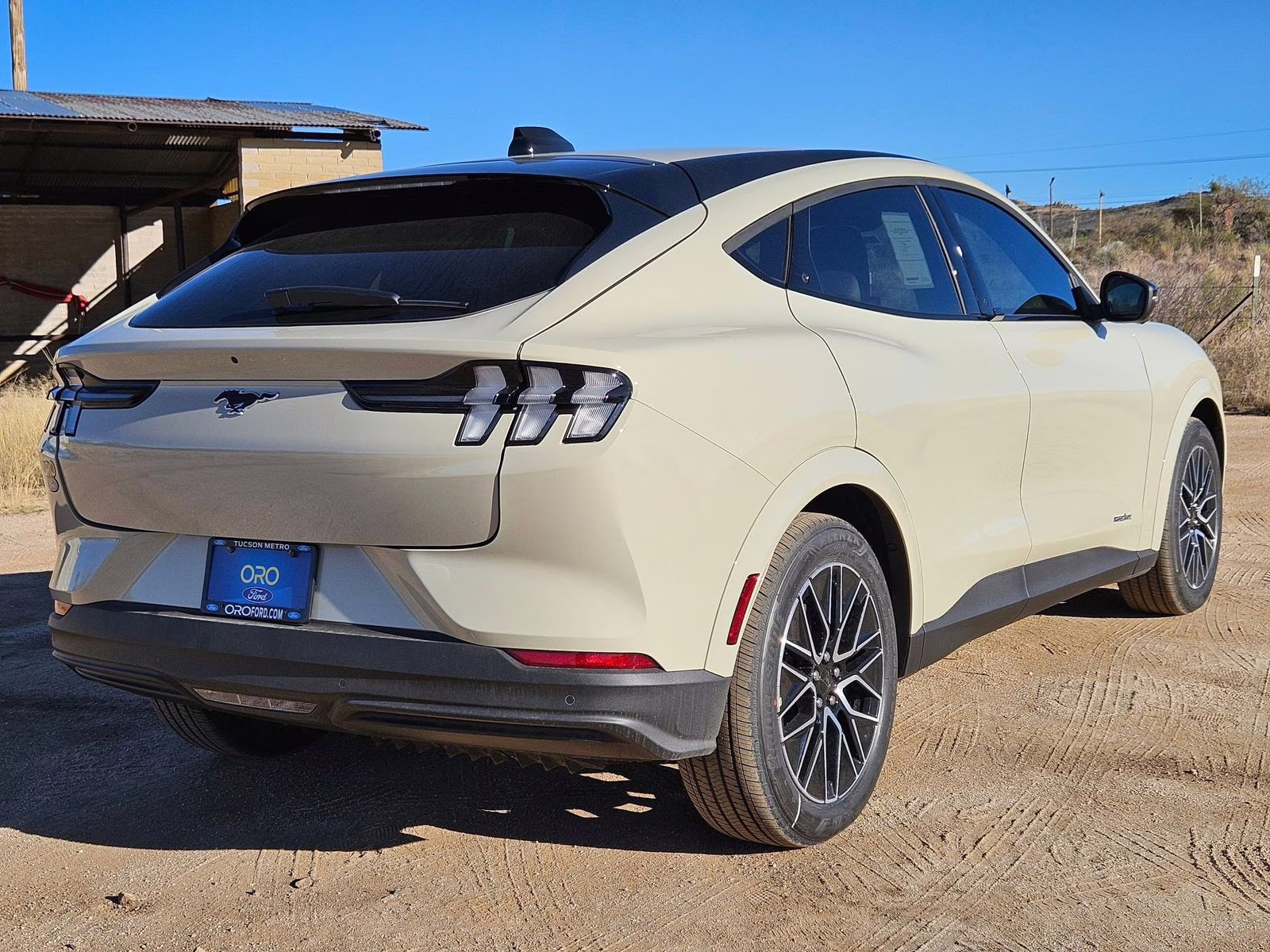 2025 Desert Sand Ford Mustang Mach-E Premium RWD SUV