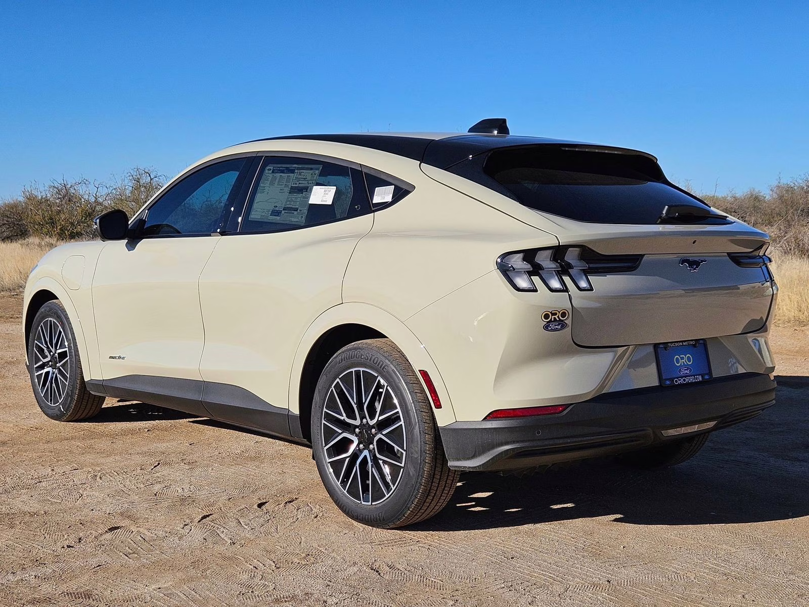2025 Desert Sand Ford Mustang Mach-E Premium RWD SUV