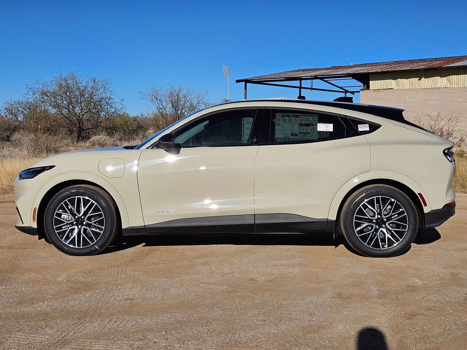 2025 Desert Sand Ford Mustang Mach-E Premium RWD SUV