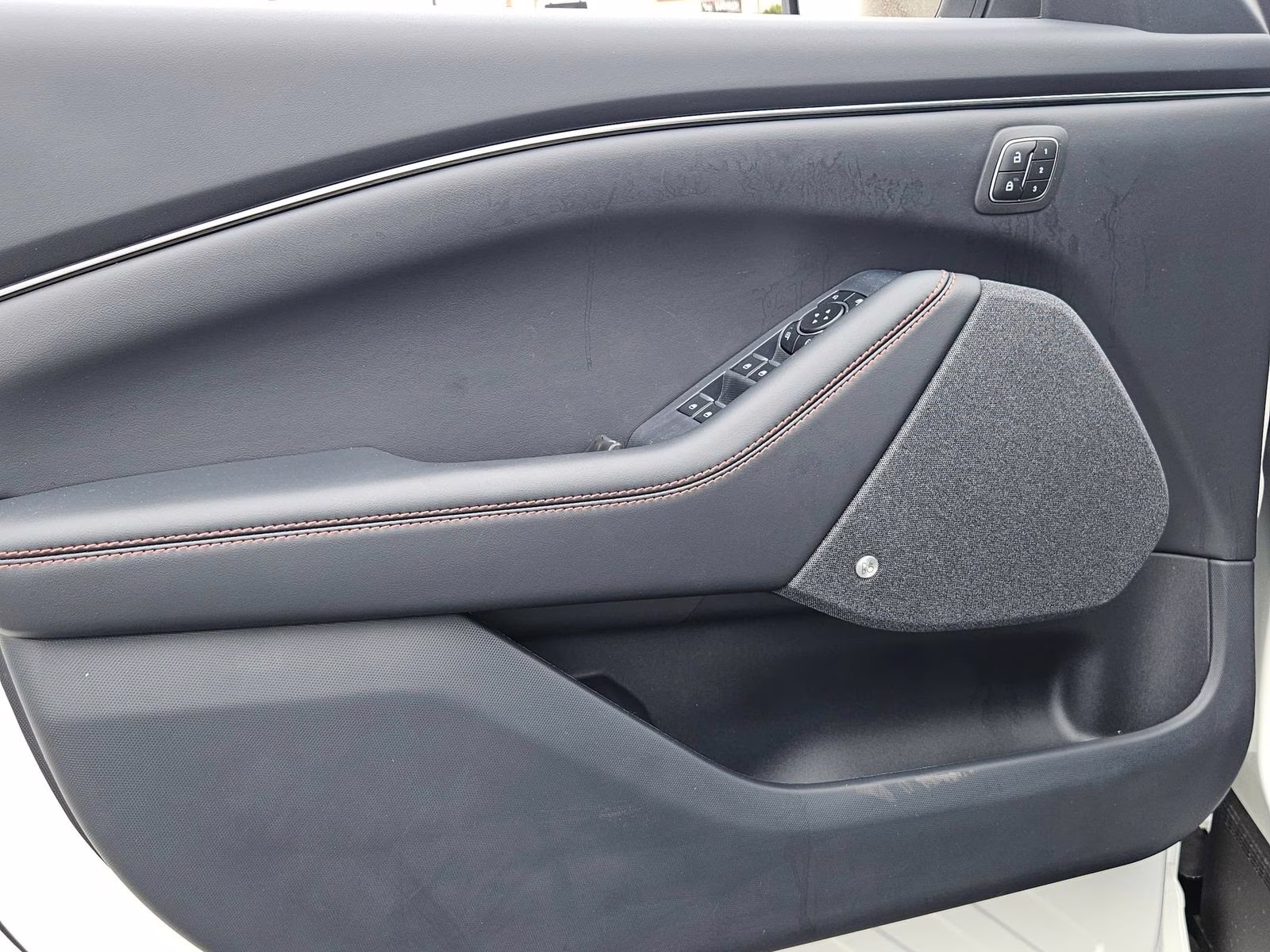 2025 White Metallic Ford Mustang Mach-E Premium AWD SUV