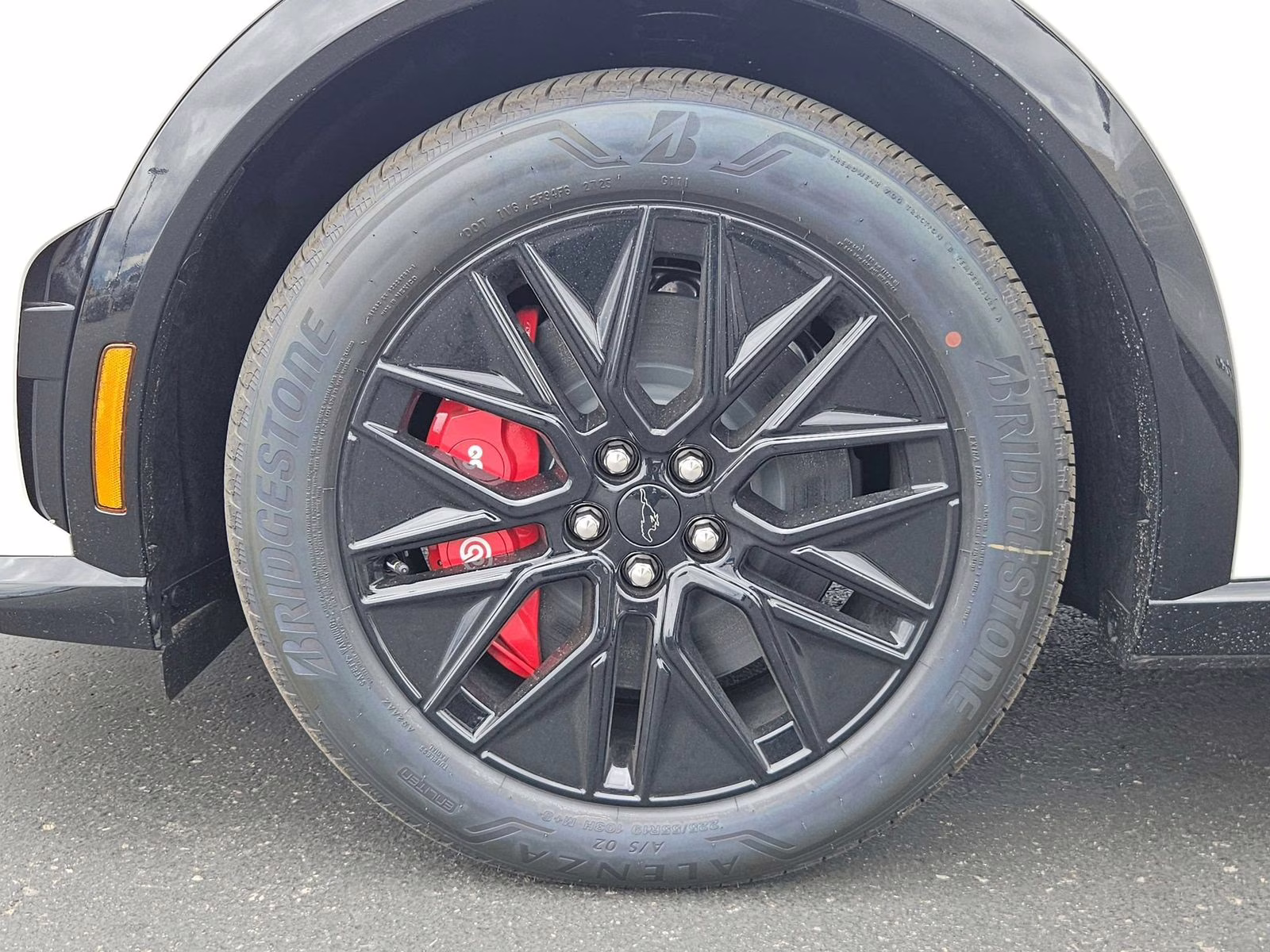 2025 White Metallic Ford Mustang Mach-E Premium AWD SUV