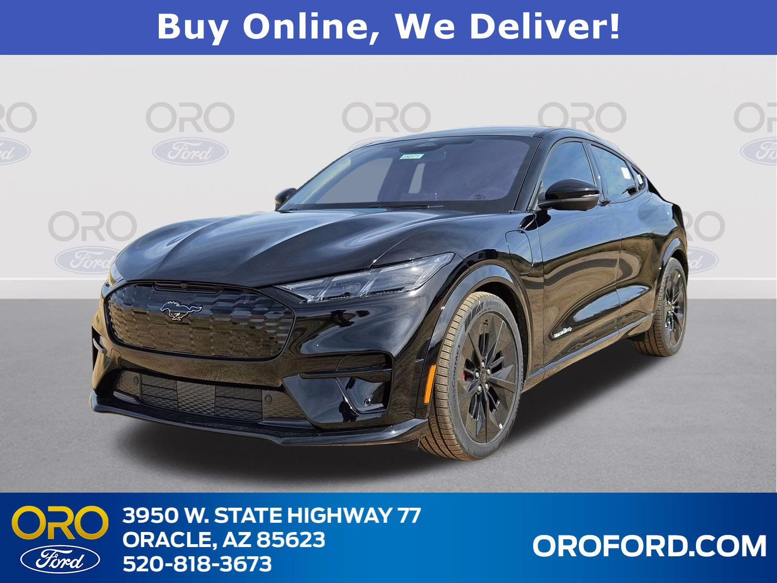 2025 Shadow Black Ford Mustang Mach-E GT AWD SUV