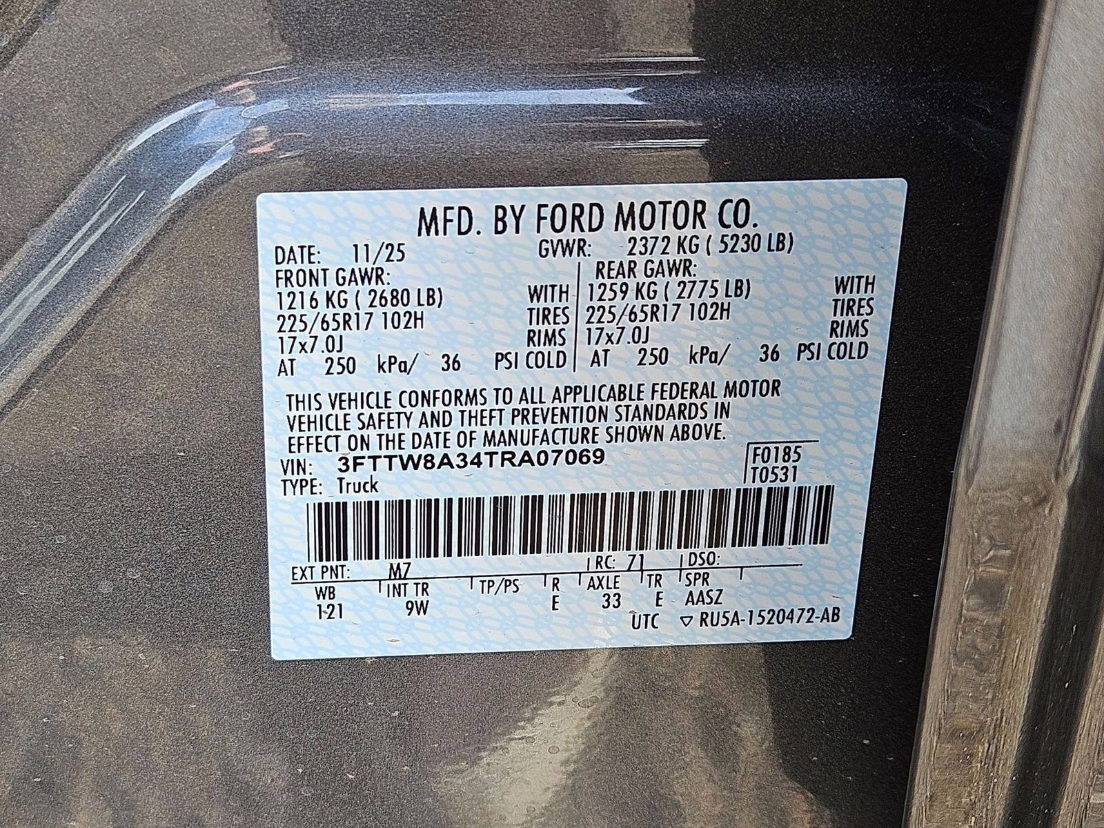 2026 Gray Metallic Ford Maverick XL FWD Truck