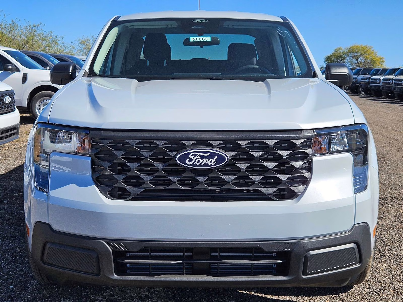 2026 White Metallic Ford Maverick XL AWD Truck