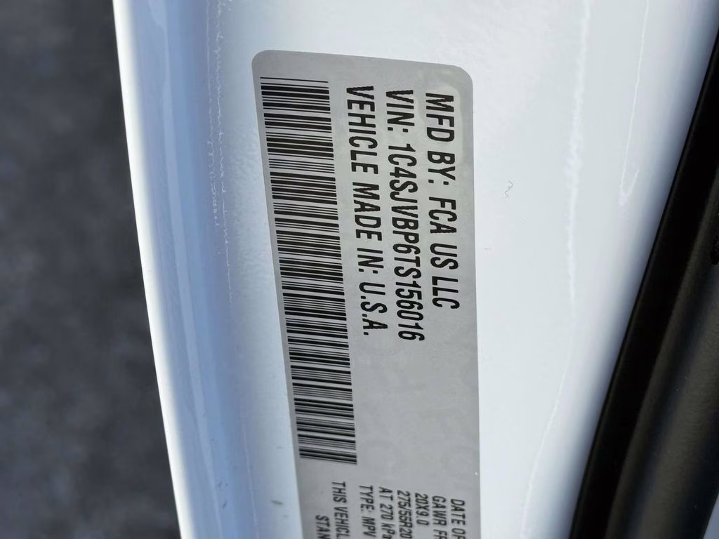 2026 Bright White Clearcoat Jeep Grand Wagoneer Limited Altitude 4X4 SUV
