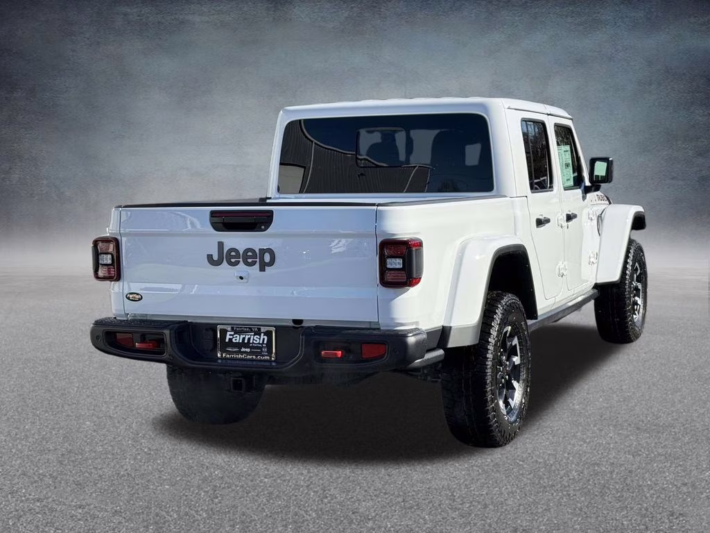2026 Bright White Clearcoat Jeep Gladiator Rubicon 4X4 Truck