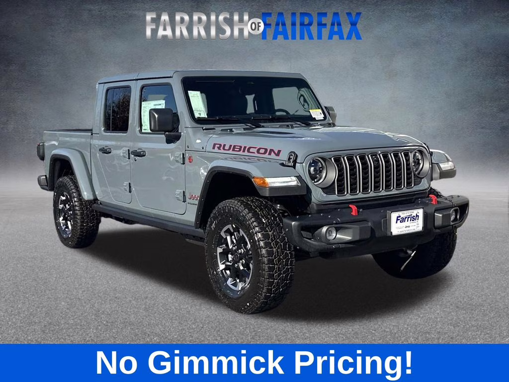2026 Anvil Clearcoat Jeep Gladiator Rubicon 4X4 Truck