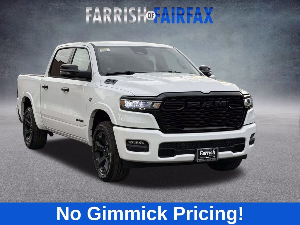 2026 Bright White Clearcoat Ram 1500 Big Horn/Lone Star 4X4 Truck