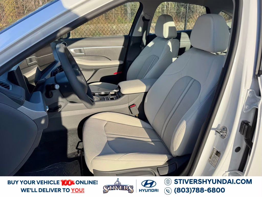 2026 Serenity White Hyundai Sonata SE FWD Sedan