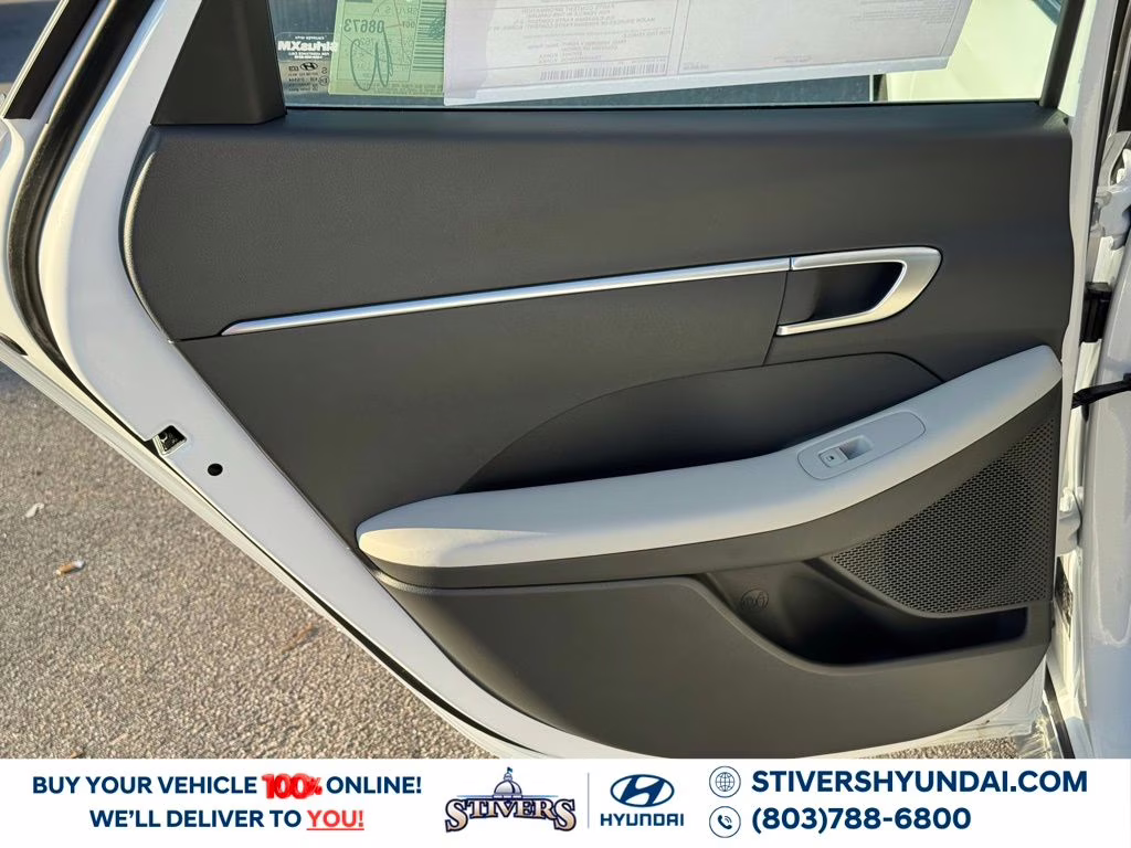 2026 Serenity White Hyundai Sonata SE FWD Sedan