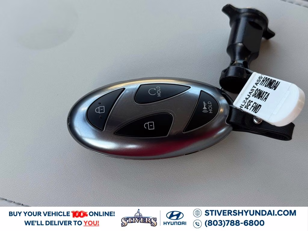 2026 Serenity White Hyundai Sonata SE FWD Sedan