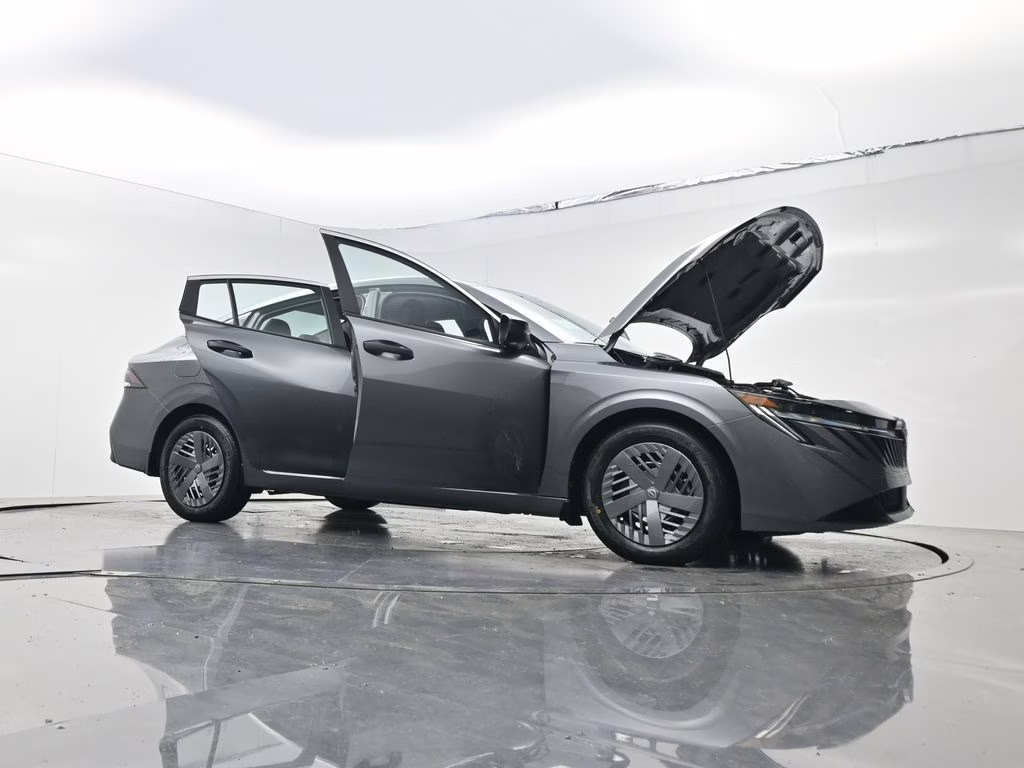 2026 Gun Metallic Nissan Sentra S FWD Sedan