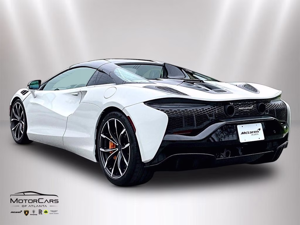 2025 White McLaren Artura Performance MSO Carbon Spec RWD Convertible
