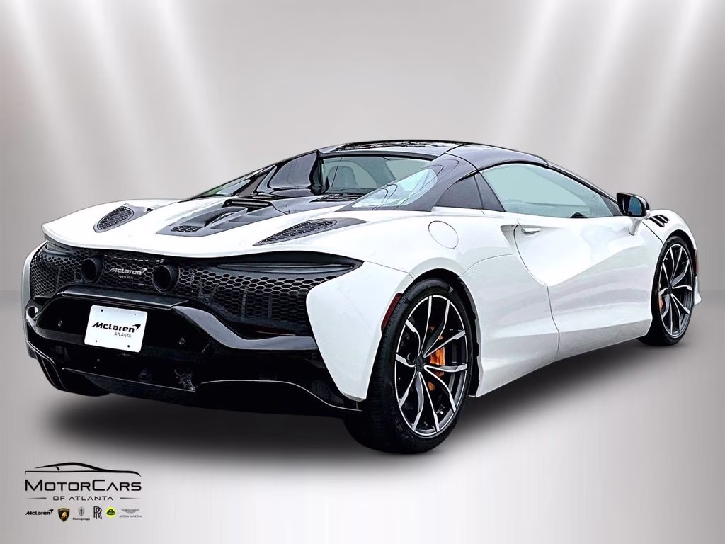 2025 White McLaren Artura Performance MSO Carbon Spec RWD Convertible