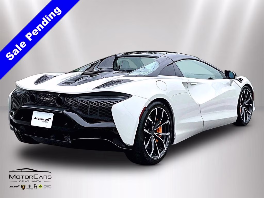 2025 White McLaren Artura Carbon Fiber Exterior Pack RWD Convertible