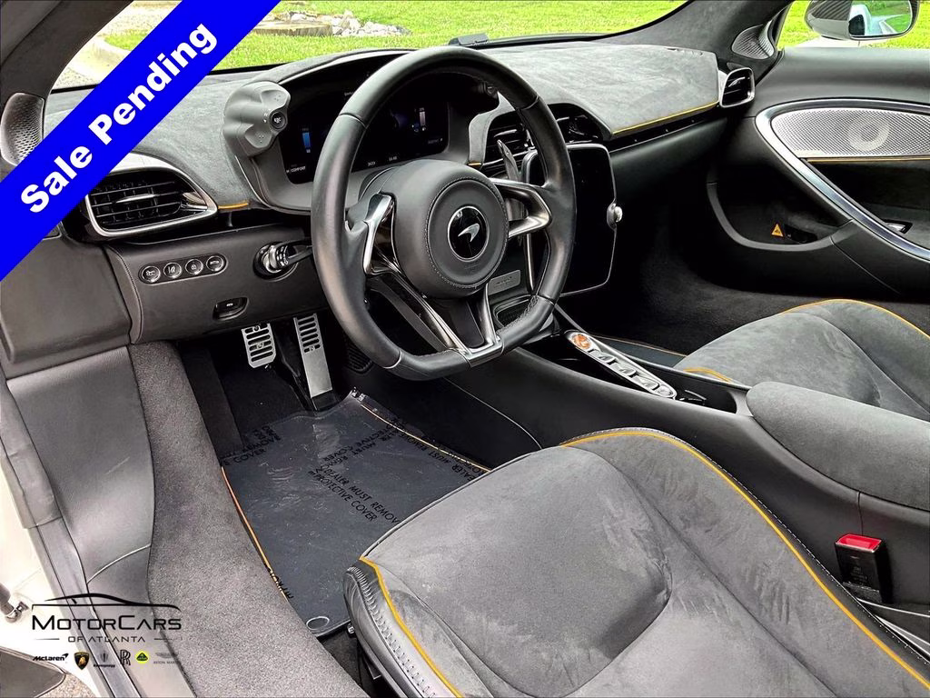 2025 White McLaren Artura Carbon Fiber Exterior Pack RWD Convertible