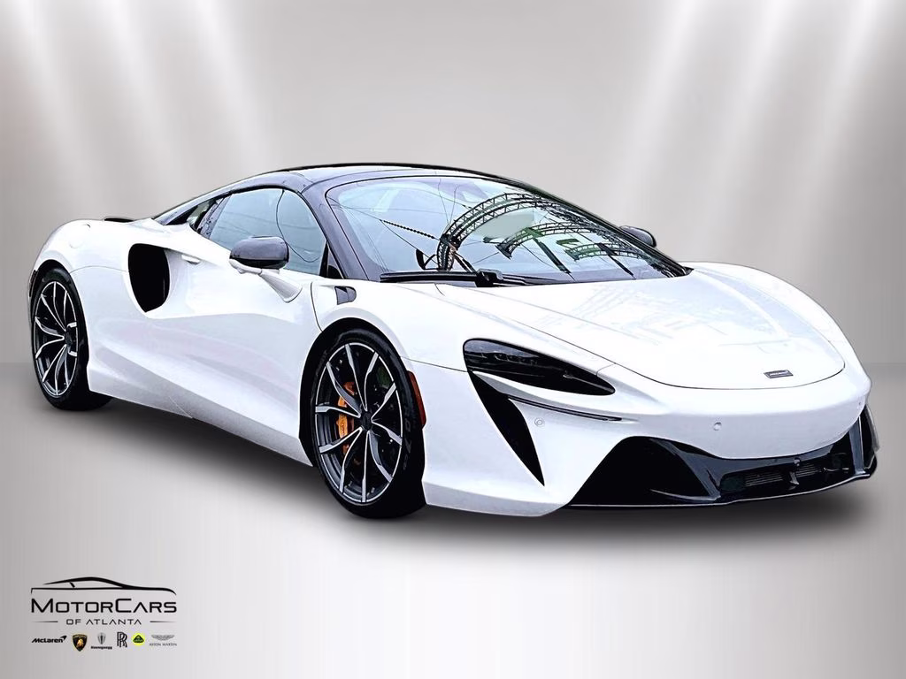 2025 White McLaren Artura Performance MSO Carbon Spec RWD Convertible