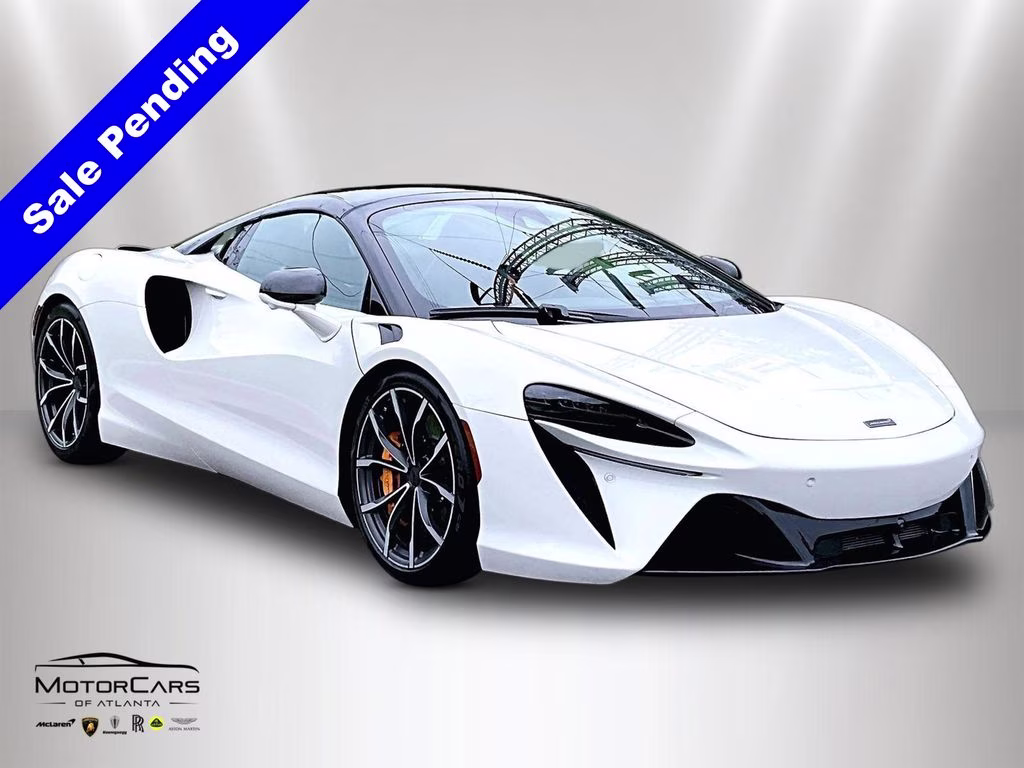 2025 White McLaren Artura Carbon Fiber Exterior Pack RWD Convertible
